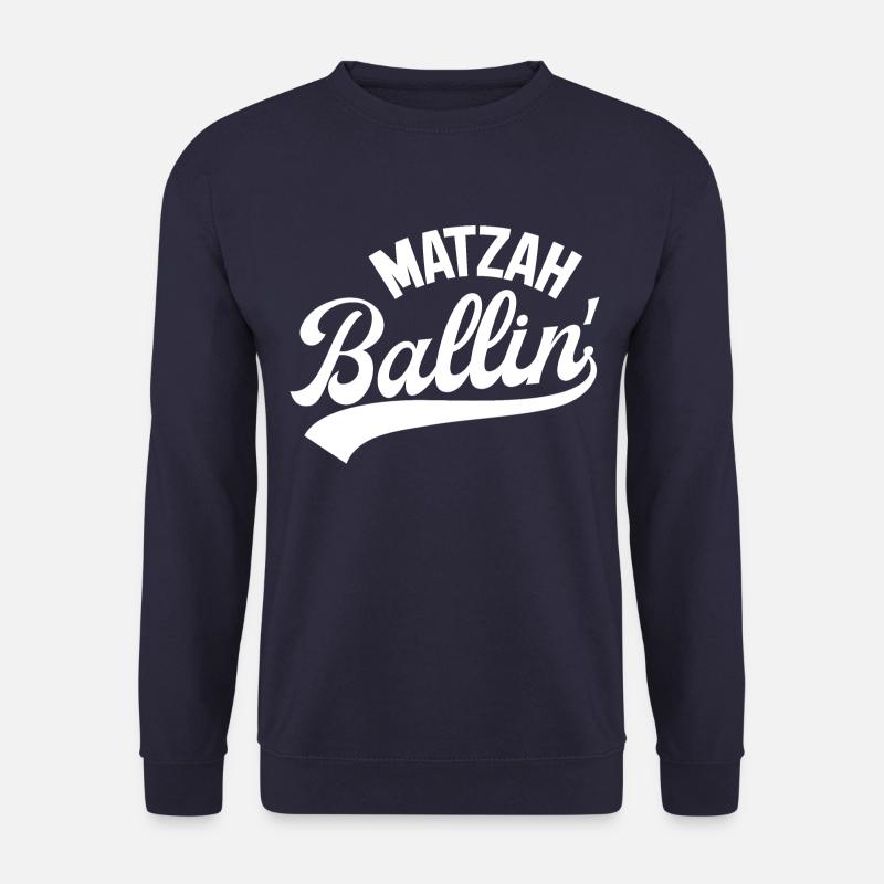 Matzah Ballin - Unisex Pullover - Navy