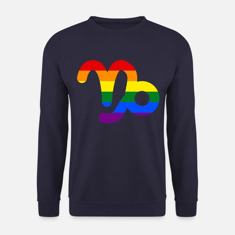 Sternzeichen Steinbock LGBT - Unisex Pullover - Navy
