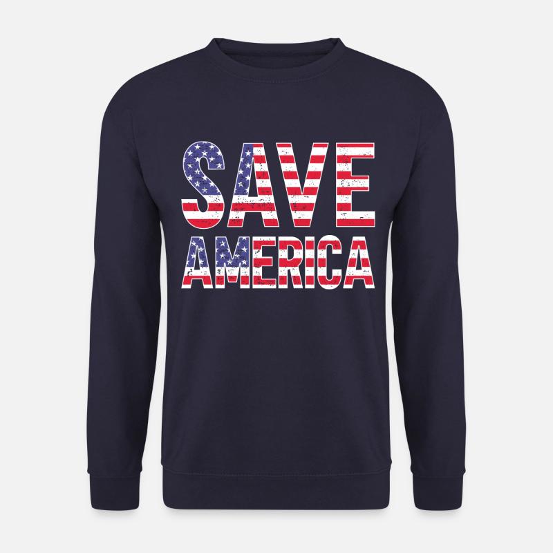 Save America - Unisex Sweatshirt - navy