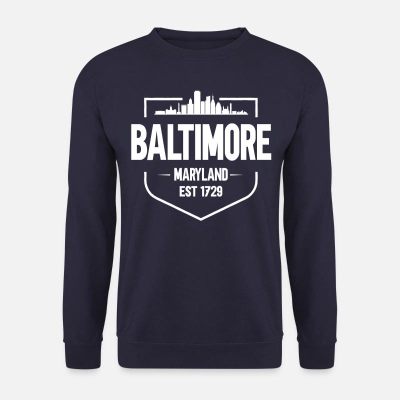 Baltimore - Unisex Sweatshirt - navy