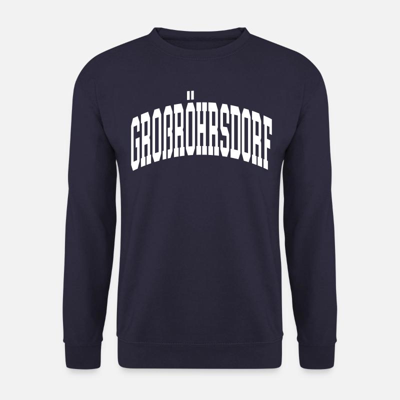 Großröhrsdorf - Sweat-shirt Unisexe - marine