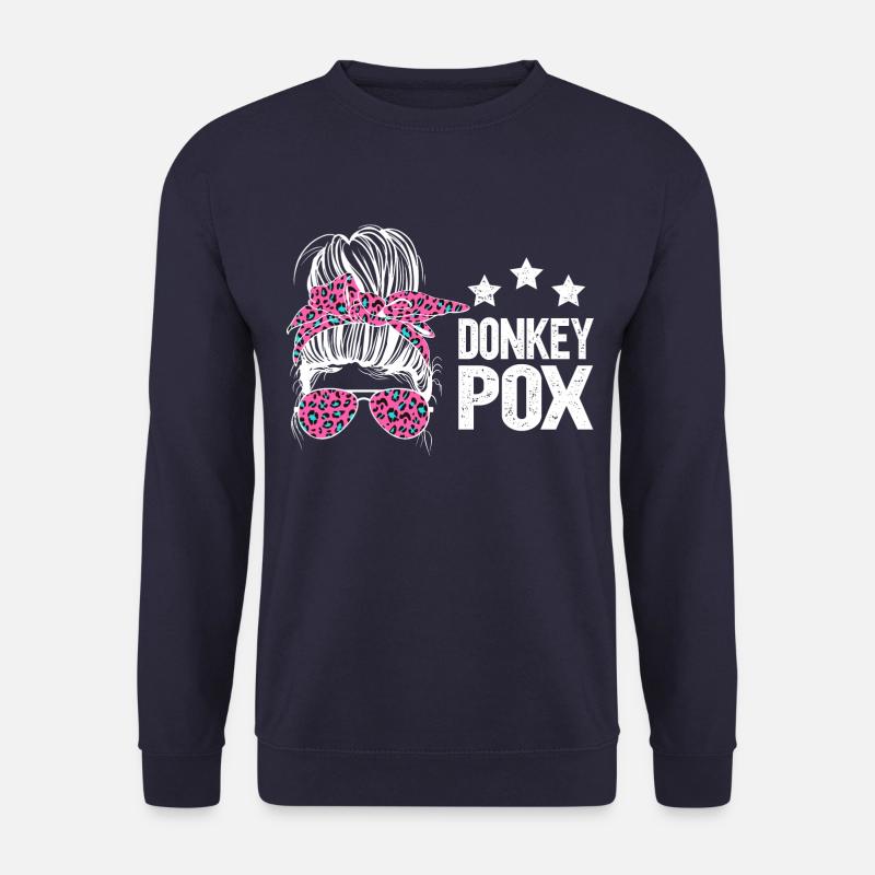 Donkey Pox - Unisex Pullover - Navy