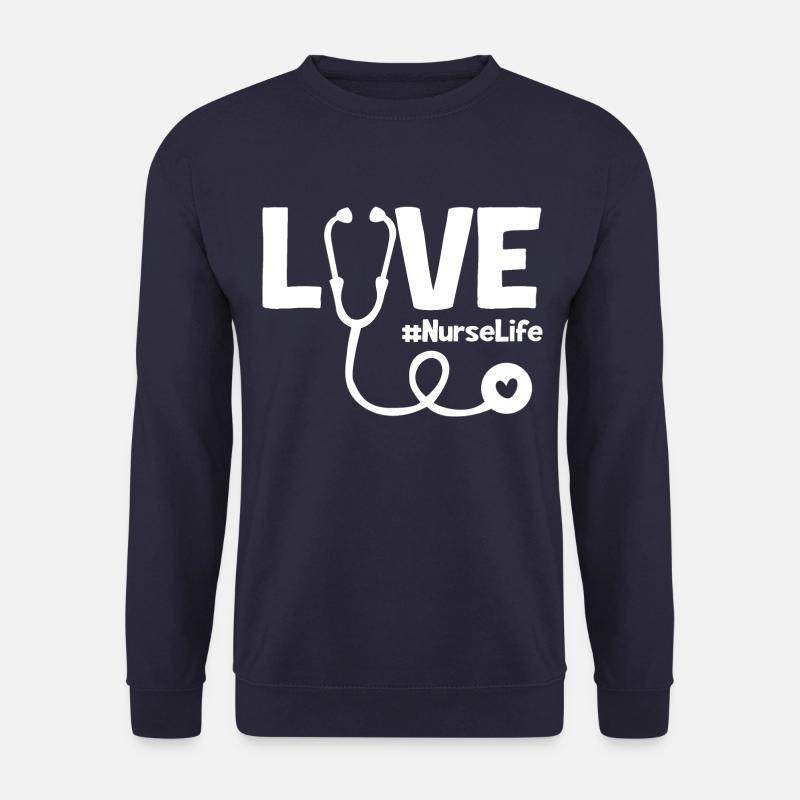 Krankenschwester Nurse Life - Unisex Pullover - Navy