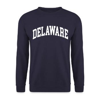 Delaware - Unisex Pullover - Navy - Vorne - Alina (178cm) & Michal (187cm)