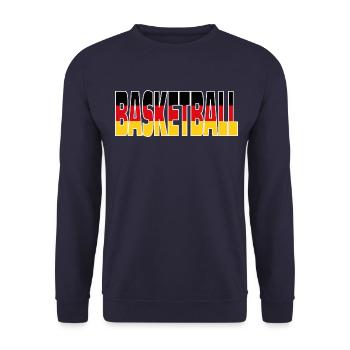 Basketball - Unisex Pullover - Navy - Vorne - Alina (178cm) & Michal (187cm)