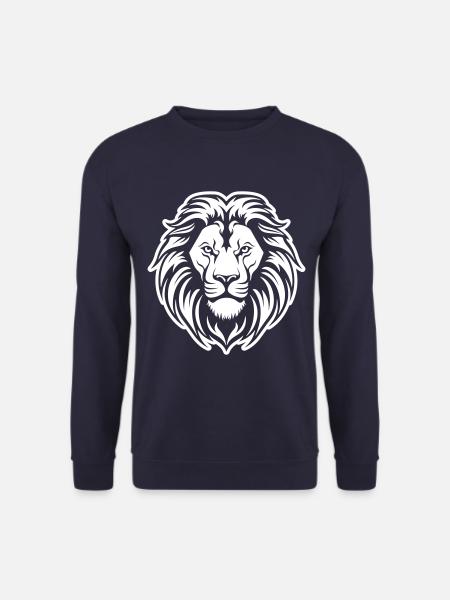 Lion Head - Unisex Sweatshirt - navy