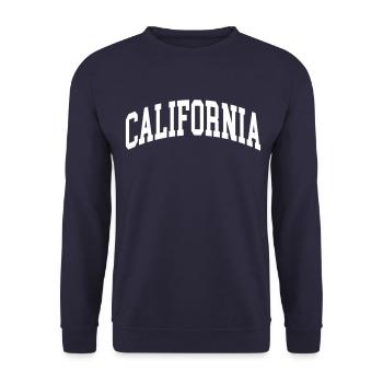 California - Unisex Pullover - Navy - Vorne - Alina (178cm) & Michal (187cm)