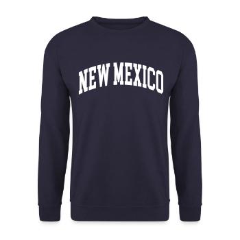 New Mexico - Unisex Pullover - Navy - Vorne - Alina (178cm) & Michal (187cm)