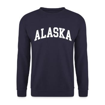 Alaska - Unisex Pullover - Navy - Vorne - Alina (178cm) & Michal (187cm)