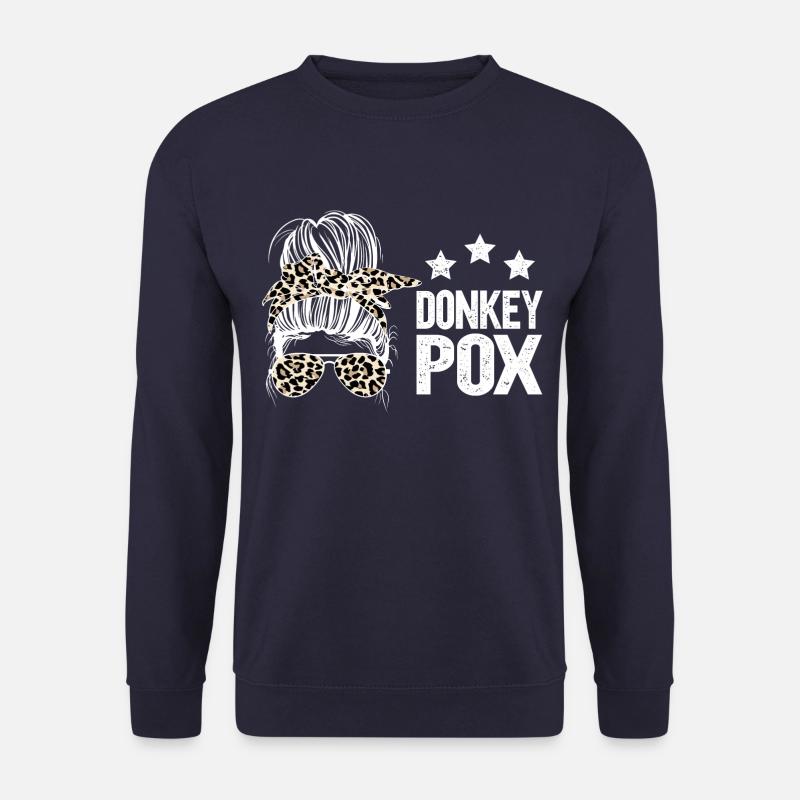 Donkey Pox - Unisex Pullover - Navy