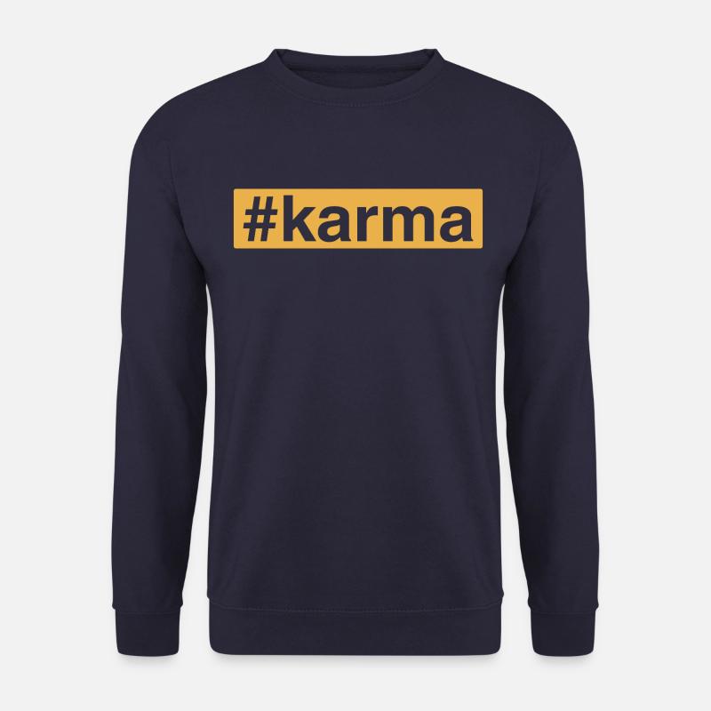 #karma - Unisex Sweatshirt - navy