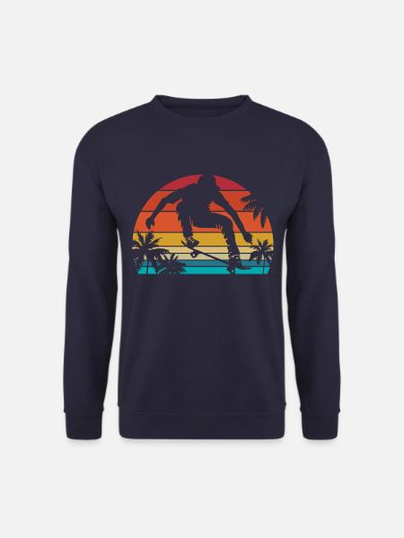 Skater Skateboard - Sweat-shirt Unisexe - marine