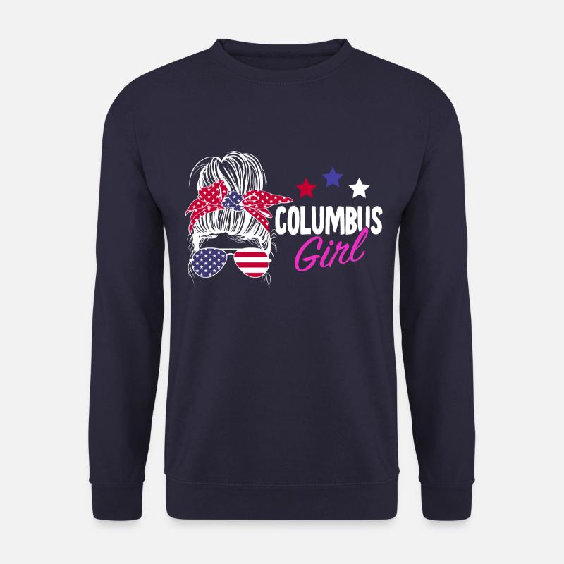 Columbus Ohio - Unisex Pullover - Navy