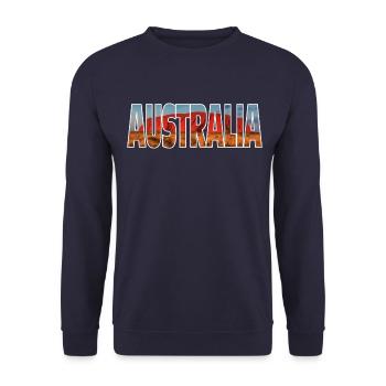 Australie - Sweat-shirt Unisexe - marine - Devant - Alina (178cm) & Michal (187cm)