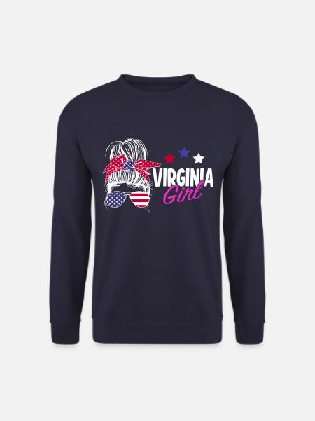 Virginia - Unisex Sweatshirt - navy