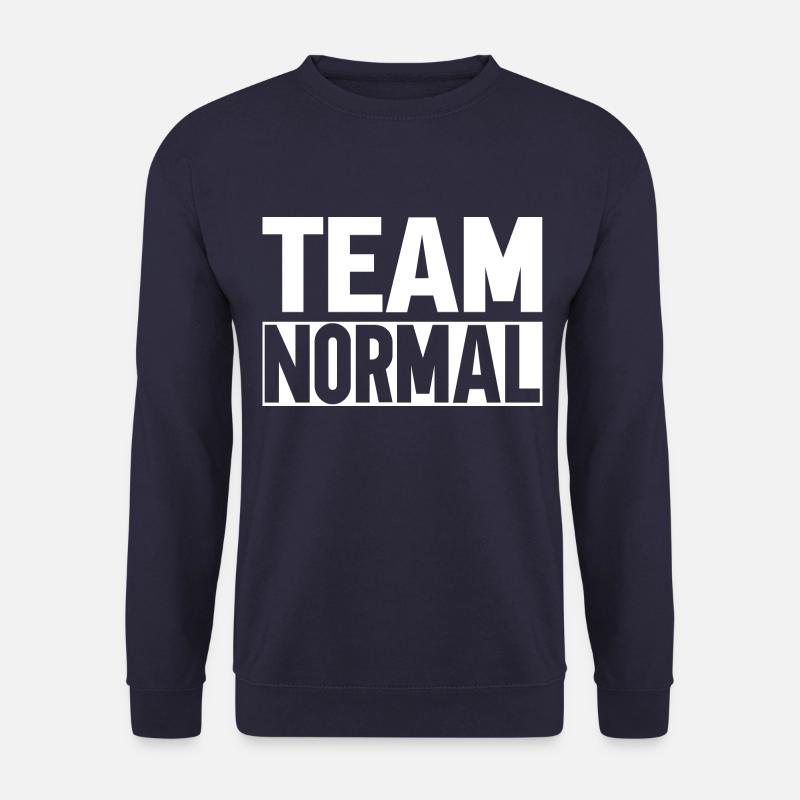 Team Normal - Unisex Pullover - Navy
