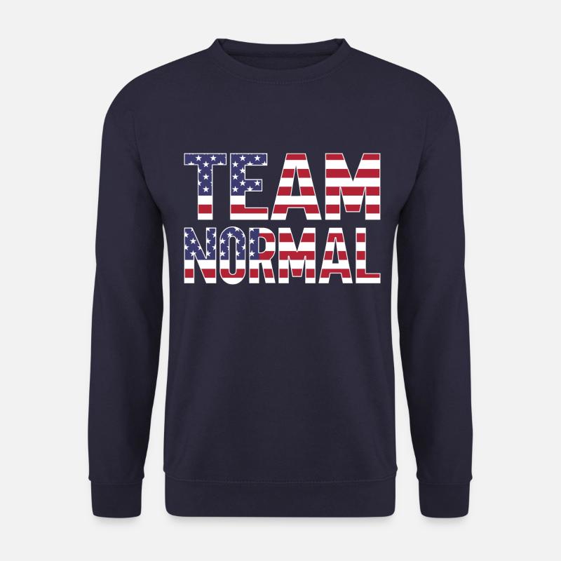 Team Normal - Unisex Pullover - Navy