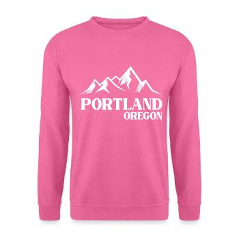 Portland - Unisex Pullover - Pink - Vorne