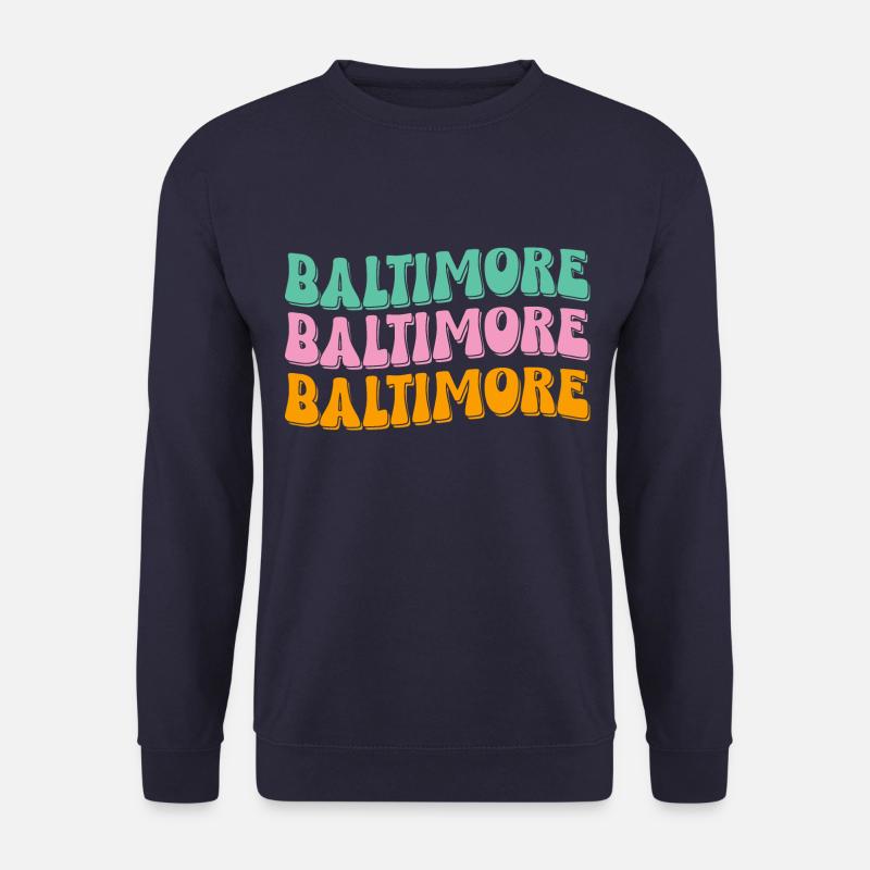 Baltimore - Unisex Pullover - Navy