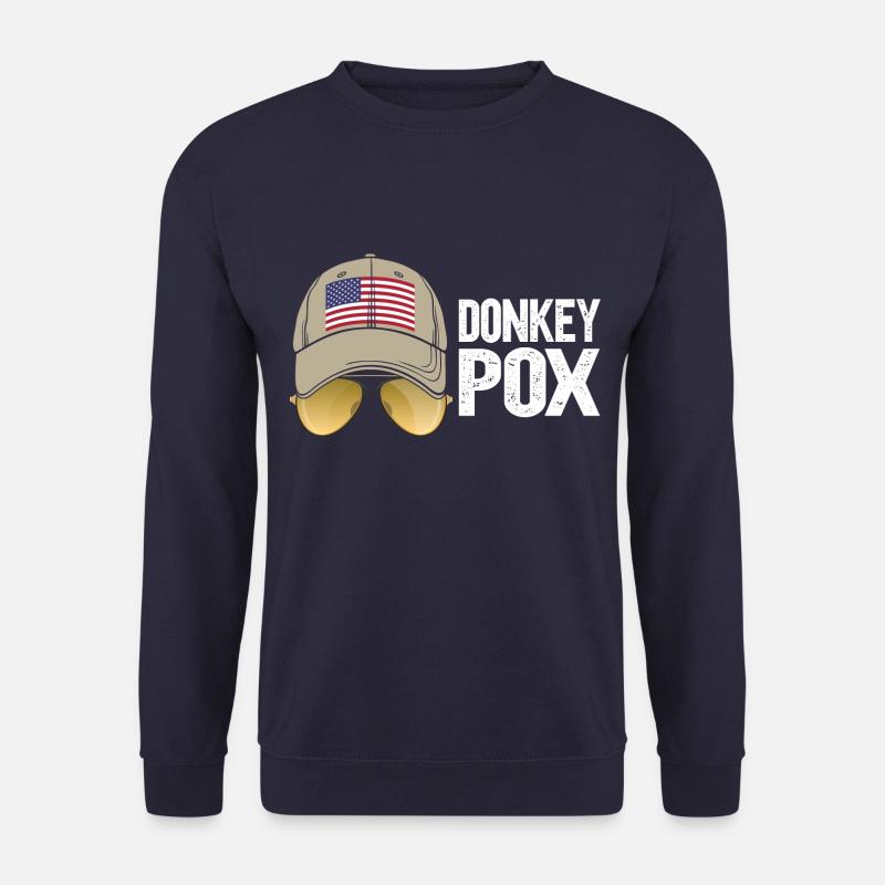 Donkey Pox - Unisex Sweatshirt - navy
