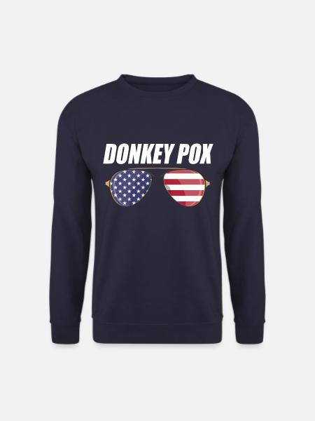 Donkey Pox - Unisex Sweatshirt - navy