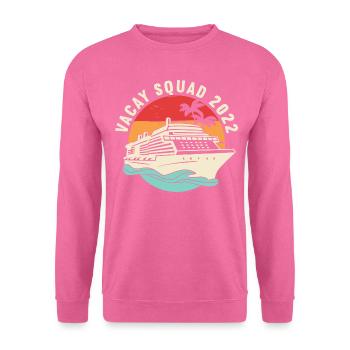 Vacay Squad Familienurlaub - Unisex Pullover - Pink - Vorne