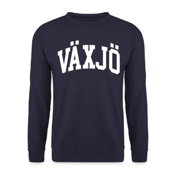 Växjö - Unisex Pullover - Navy - Vorne - Alina (178cm) & Michal (187cm)