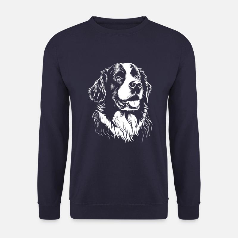 Berner Sennenhund - Hunde Fan - Unisex Pullover - Navy