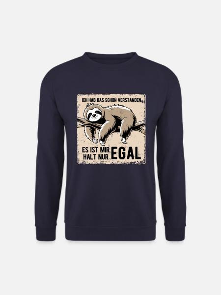 Ich hab das schon verstanden, ist mir nur egal - Unisex Pullover - Navy