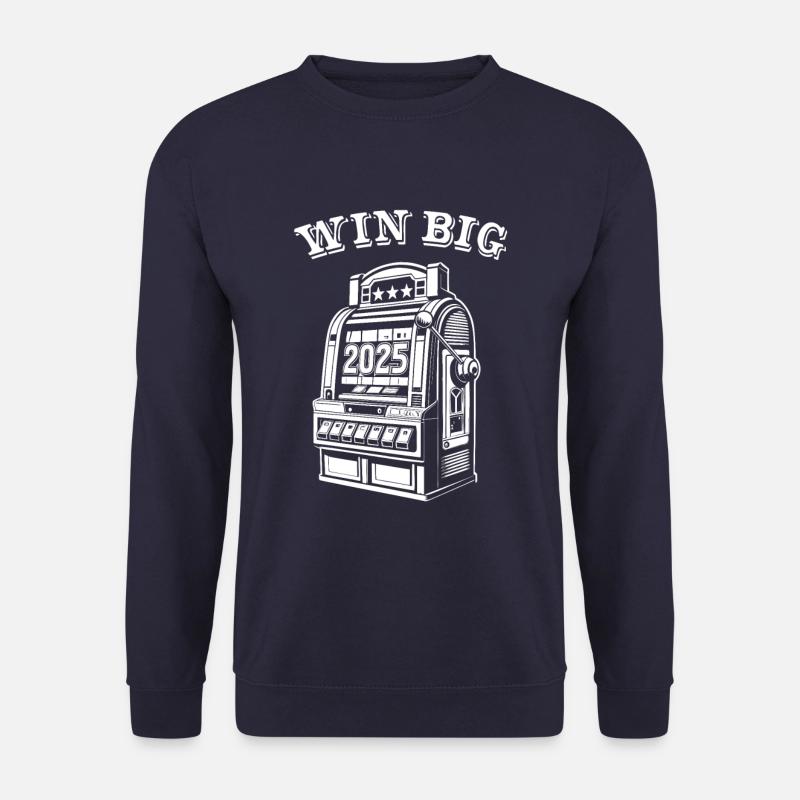 Win Big - Slotmachine - 2025 - Unisex Pullover - Navy