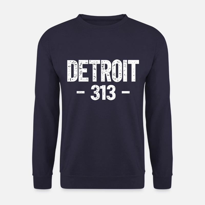 Detroit - Unisex Pullover - Navy