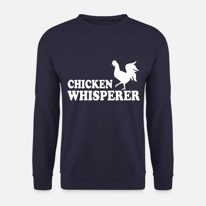 Hühnerflüsterer Chicken Whisperer - Unisex Sweatshirt - navy