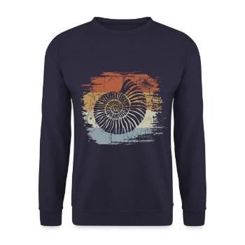 Archologie - Archäologe - Ausgrabung - Unisex Pullover - Navy - Vorne - Alina (178cm) & Michal (187cm)