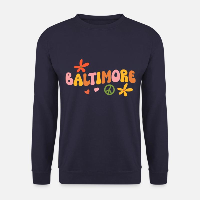 Baltimore - Unisex Pullover - Navy