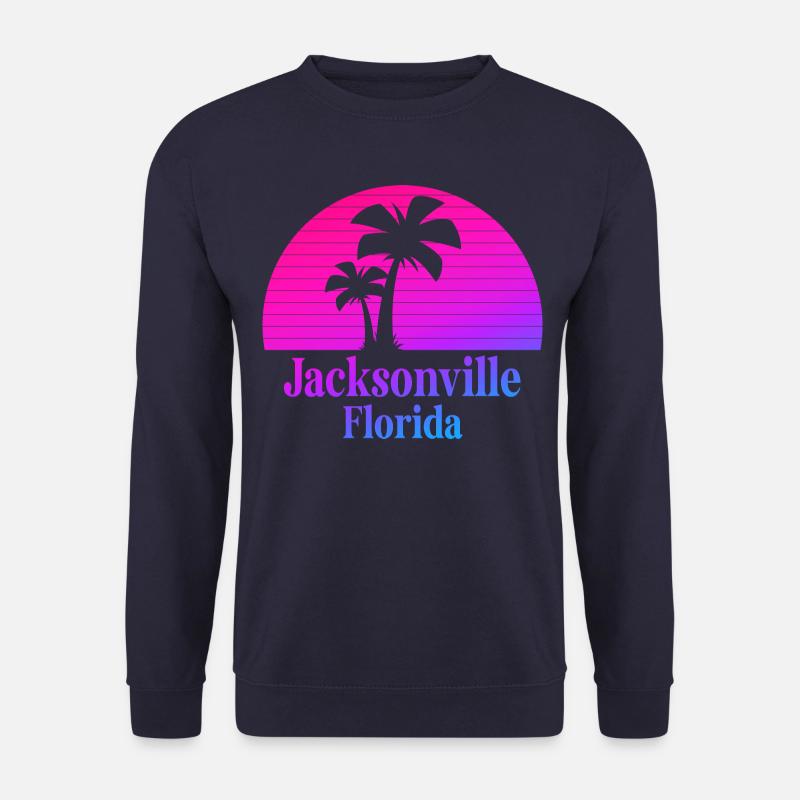 Jacksonville Florida - Unisex Pullover - Navy