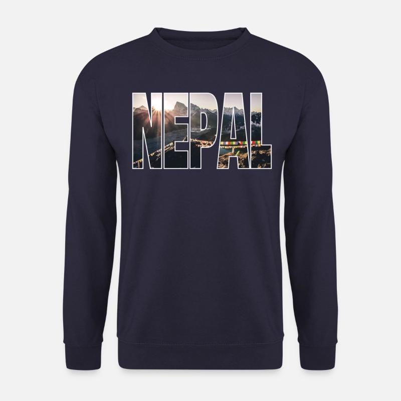 Nepal - Unisex Pullover - Navy