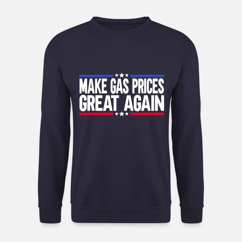 Make Gas Prices Great Again - Unisex Pullover - Navy