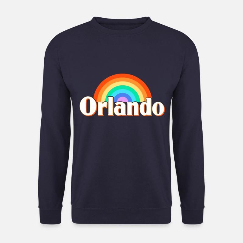 Orlando Florida - Unisex Pullover - Navy