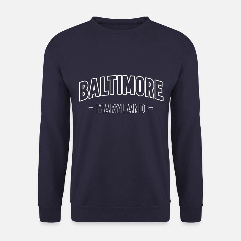 Baltimore - Sweat-shirt Unisexe - marine