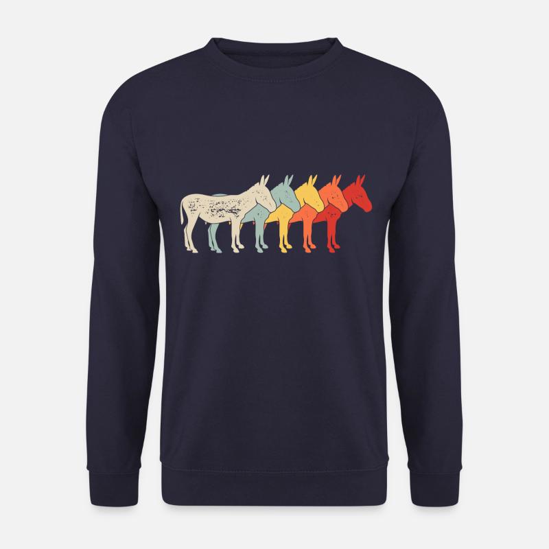 Donkey Mule - Unisex Sweatshirt - navy