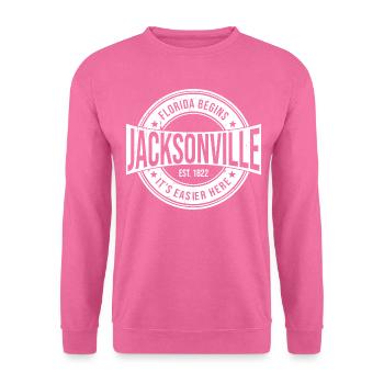 Jacksonville Florida - Unisex Pullover - Pink - Vorne