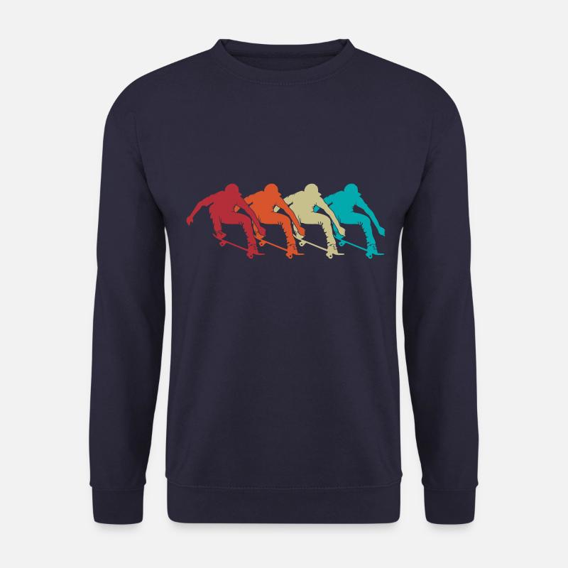 Skater Skateboarding - Unisex Pullover - Navy