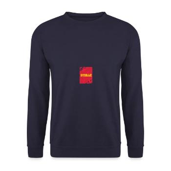 Style Sybille - Sweat-shirt Unisexe - marine - Devant - Alina (178cm) & Michal (187cm)