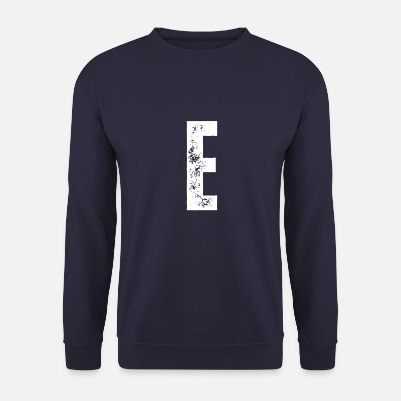 E - Unisex Sweatshirt - navy
