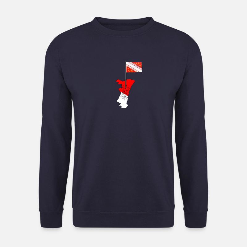 Elsass Flagge - Unisex Pullover - Navy