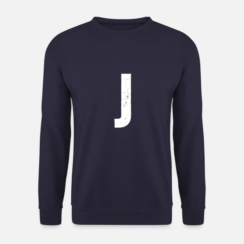J - Sweat-shirt Unisexe - marine