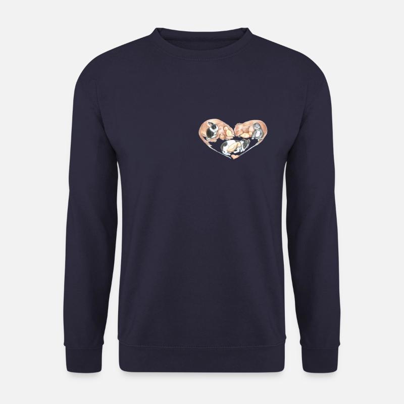 Tierenherz - Unisex Pullover - Navy