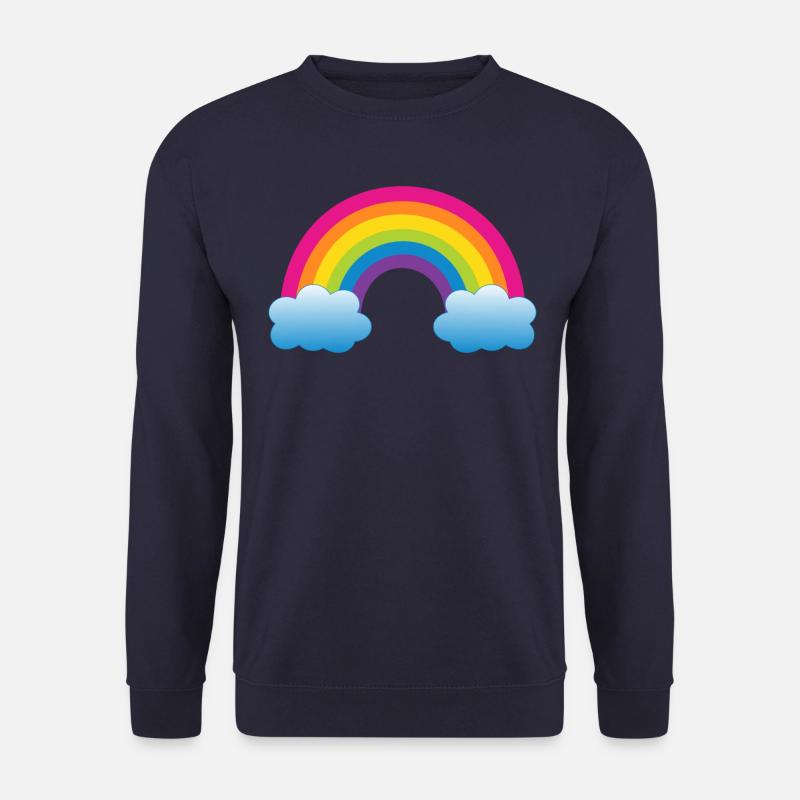 rainbow - Unisex Sweatshirt - navy