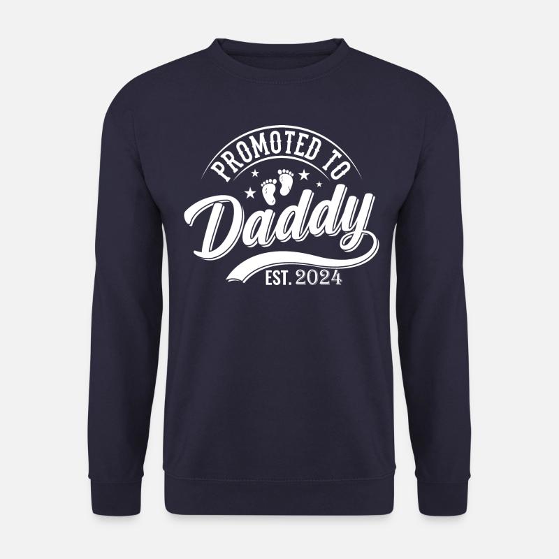 daddy Est 2024 - Unisex Sweatshirt - navy