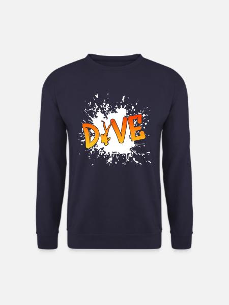 tauchen dive diving - Unisex Pullover - Navy